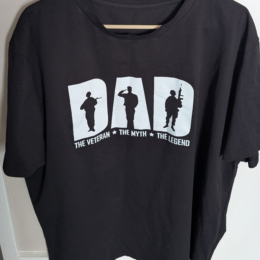 Black Graphic T-Shirt for Men